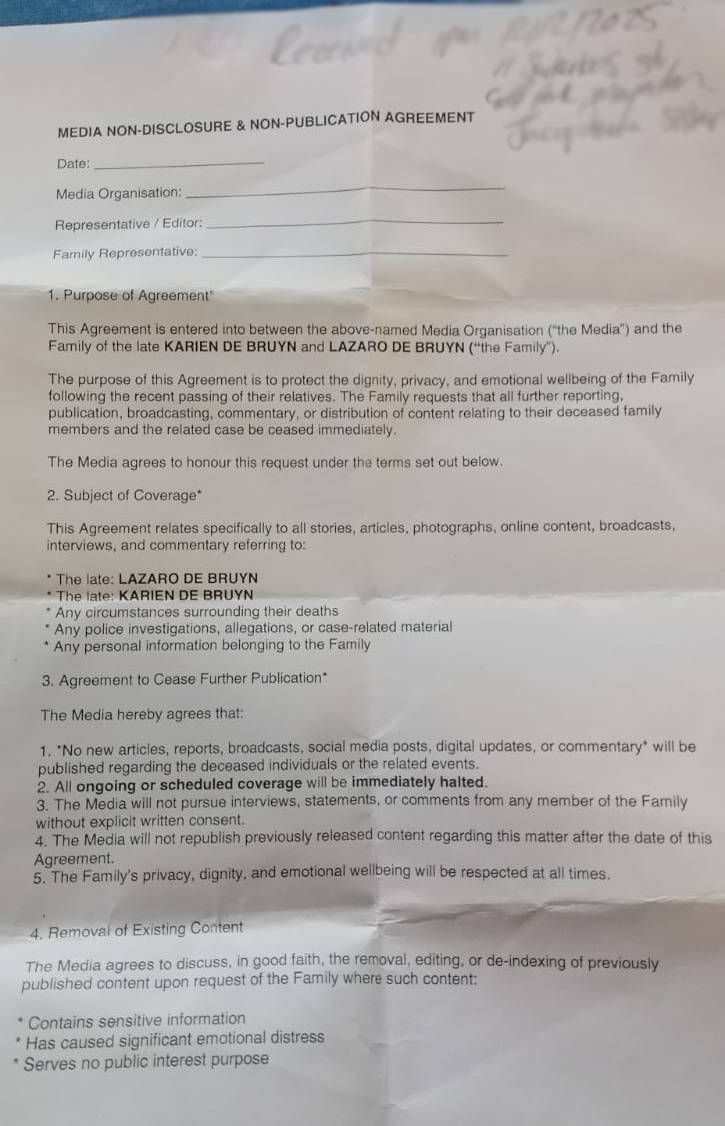 media non disclosure1